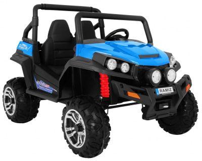 AUTO  na akumulator Pojazd elektryczny BUGGY Raptor 4X4 NIEBIESKI S2588